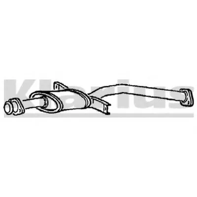 Средний глушитель выхлопных газов KLARIUS купить