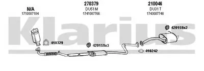 Система выпуска ОГ KLARIUS купить