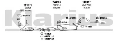 Система выпуска ОГ KLARIUS купить