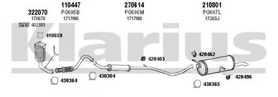 Система выпуска ОГ KLARIUS купить