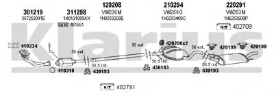 Система выпуска ОГ KLARIUS купить
