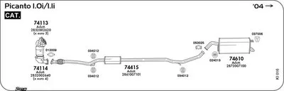 Система выпуска ОГ SIGAM купить