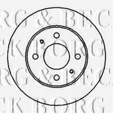Тормозной диск BORG & BECK купить