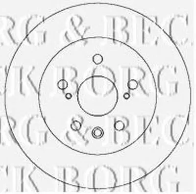 Тормозной диск BORG & BECK купить