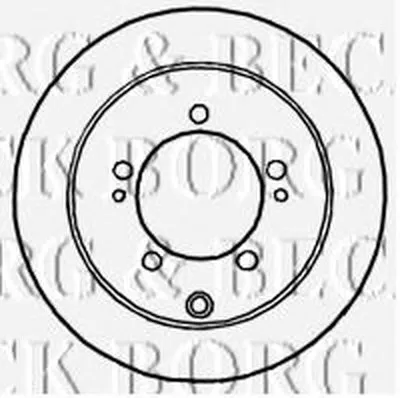 Тормозной диск BORG & BECK купить