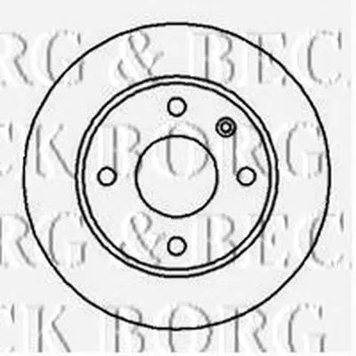 Тормозной диск BORG & BECK купить