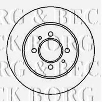 Тормозной диск BORG & BECK купить