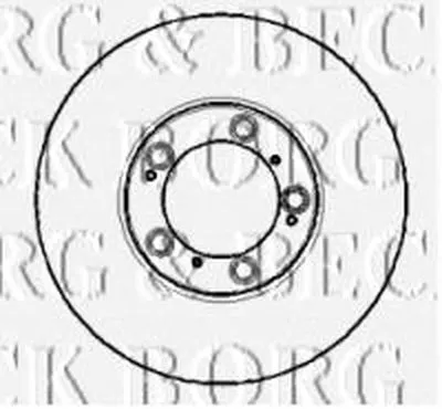 Тормозной диск BORG & BECK купить