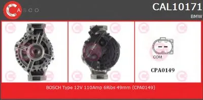 Генератор GENUINE SERIES CASCO купить