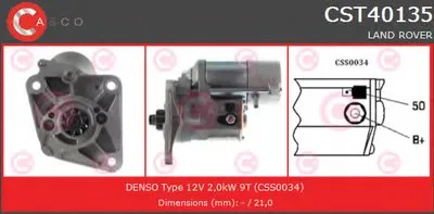 Стартер BRAND NEW SERIES CASCO купить