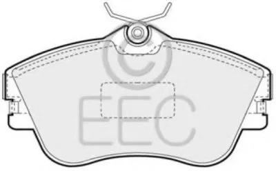 Комплект тормозных колодок, дисковый тормоз EEC купить