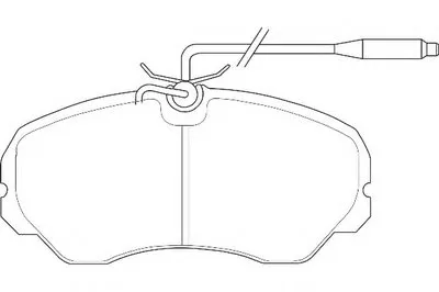 Комплект тормозных колодок, дисковый тормоз WAGNER купить