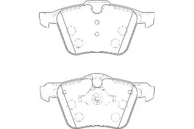 Комплект тормозных колодок, дисковый тормоз WAGNER купить