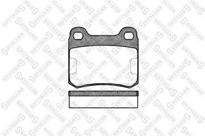 Комплект тормозных колодок, дисковый тормоз STELLOX купить