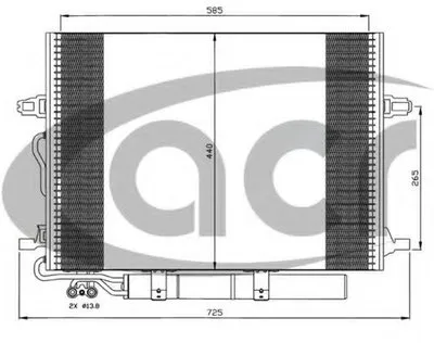 Конденсатор, кондиционер ACR купить