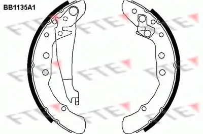Комплект тормозных колодок FTE купить