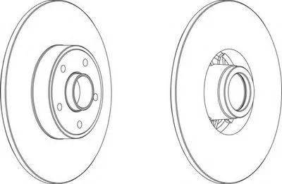 Тормозной диск PREMIER FERODO купить