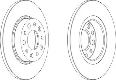 Тормозной диск PREMIER FERODO купить