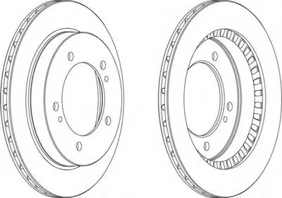 Тормозной диск PREMIER FERODO купить