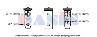 Расширительный клапан, кондиционер AKS DASIS купить