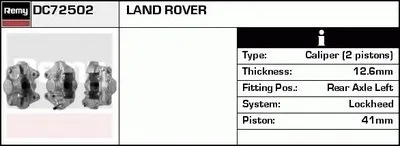 Тормозной суппорт Remanufactured REMY (Multiline) DELCO REMY купить