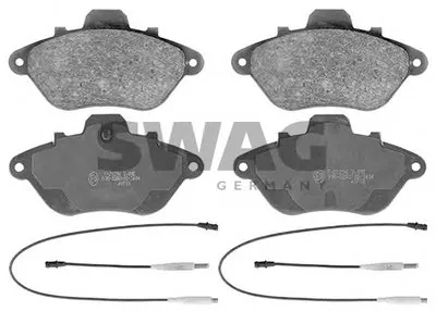 Комплект тормозных колодок, дисковый тормоз SWAG купить