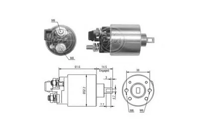 Тяговое реле, стартер ERA купить