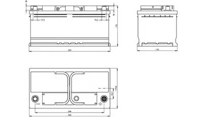 Стартерная аккумуляторная батарея Hermetic Extra Power OPEN PARTS купить