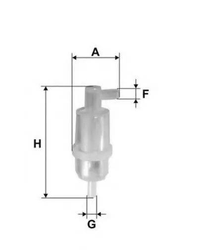 Топливный фильтр ACTIV OPEN PARTS купить