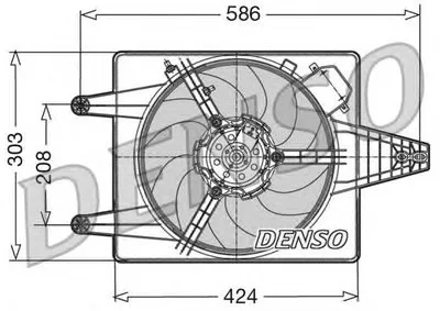 Вентилятор, охлаждение двигателя NPS купить