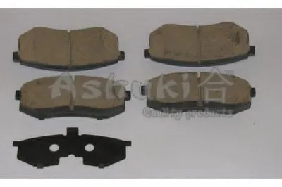 Комплект тормозных колодок, дисковый тормоз ASHUKI купить