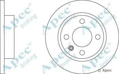 Тормозной диск APEC braking купить