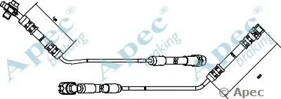Тормозной шланг APEC braking купить