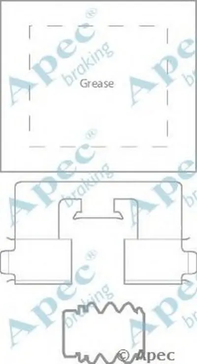 Комплектующие, тормозные колодки APEC braking купить