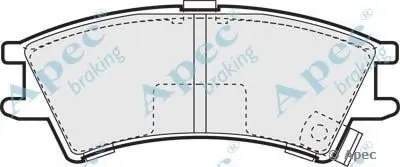Комплект тормозных колодок, дисковый тормоз APEC braking купить