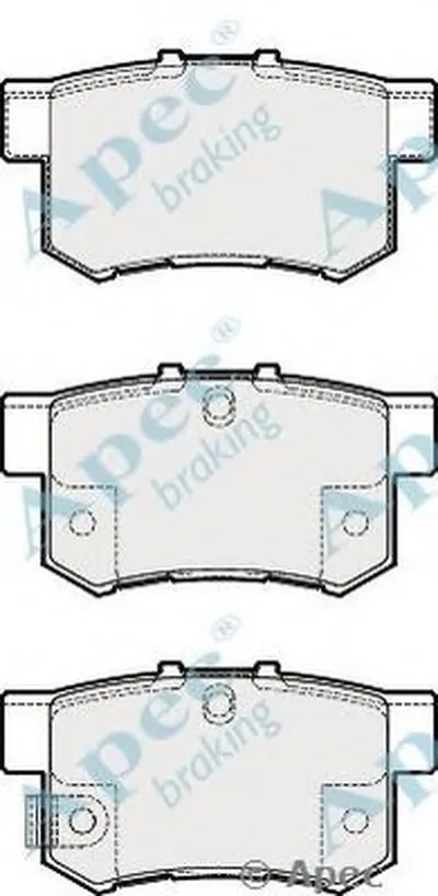 Комплект тормозных колодок, дисковый тормоз APEC braking купить