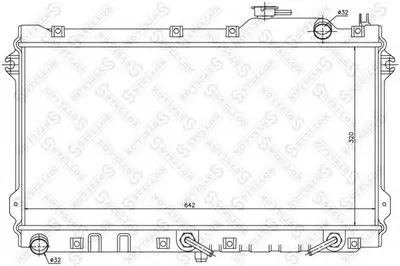 Радиатор, охлаждение двигателя STELLOX купить
