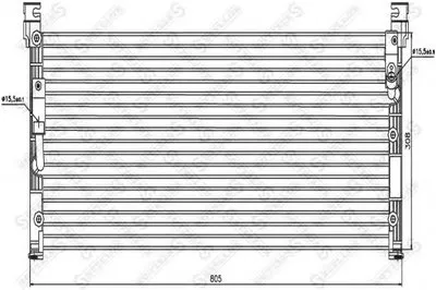 Конденсатор, кондиционер STELLOX купить