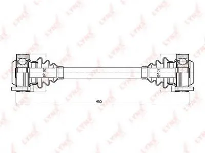 Приводной вал LYNXauto купить