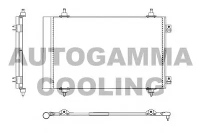 Конденсатор, кондиционер AUTOGAMMA купить
