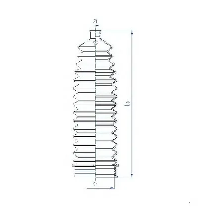 Пыльник, рулевое управление SPIDAN купить