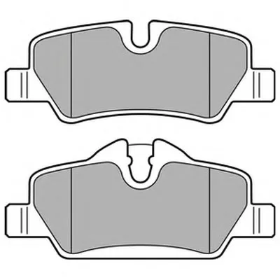 Комплект тормозных колодок, дисковый тормоз DELPHI купить