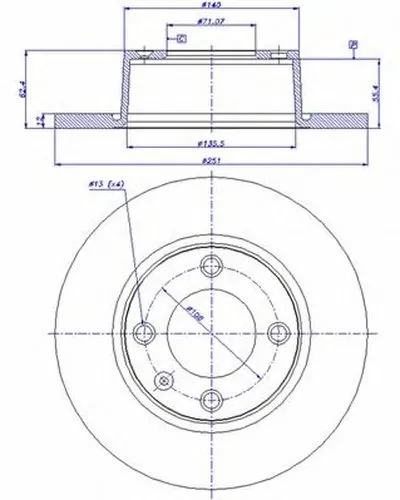 Тормозной диск CAR купить
