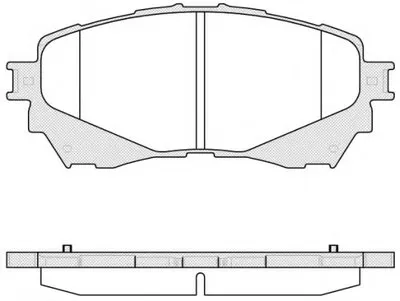 Комплект тормозных колодок, дисковый тормоз KAWE купить