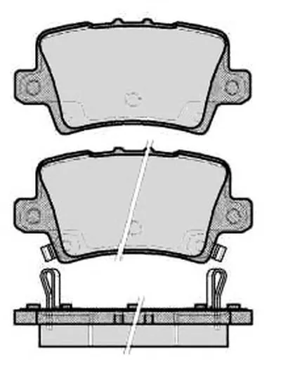 Комплект тормозных колодок, дисковый тормоз RAICAM купить