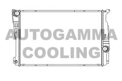 Радиатор, охлаждение двигателя AUTOGAMMA купить