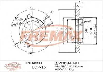 Тормозной диск Premium Black Carbon + FREMAX купить