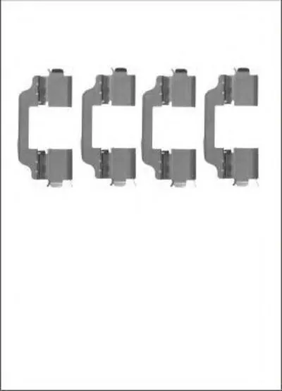 Комплектующие, колодки дискового тормоза MOTAQUIP купить