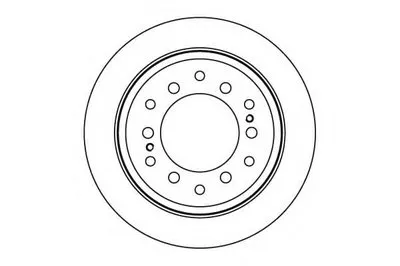 Тормозной диск Coated MOTAQUIP купить