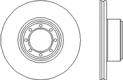 Тормозной диск HELLA купить